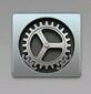 The System Preferences Icon on a Mac
