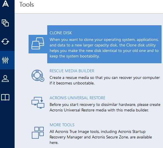 Prepare For Windows 10 With Acronis True Image