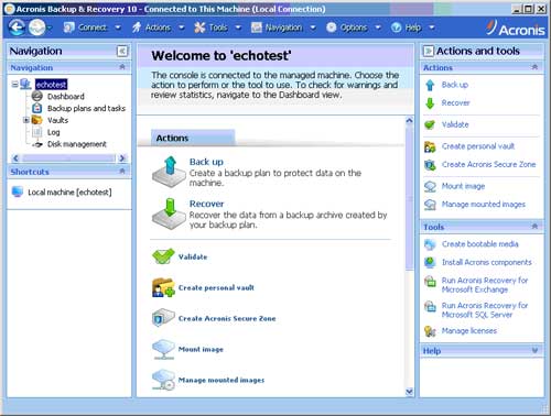 acronis true image server for windows 9.1