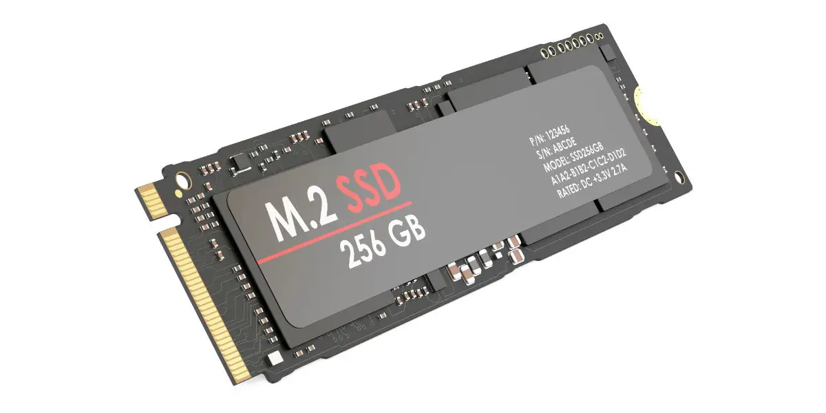 AdobeStock_135754107 m.2 SSD 256 gb, 3D rendering