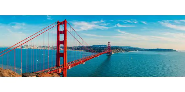 AdobeStock_295998559 Golden Gate Bridge panorama, San Francisco California