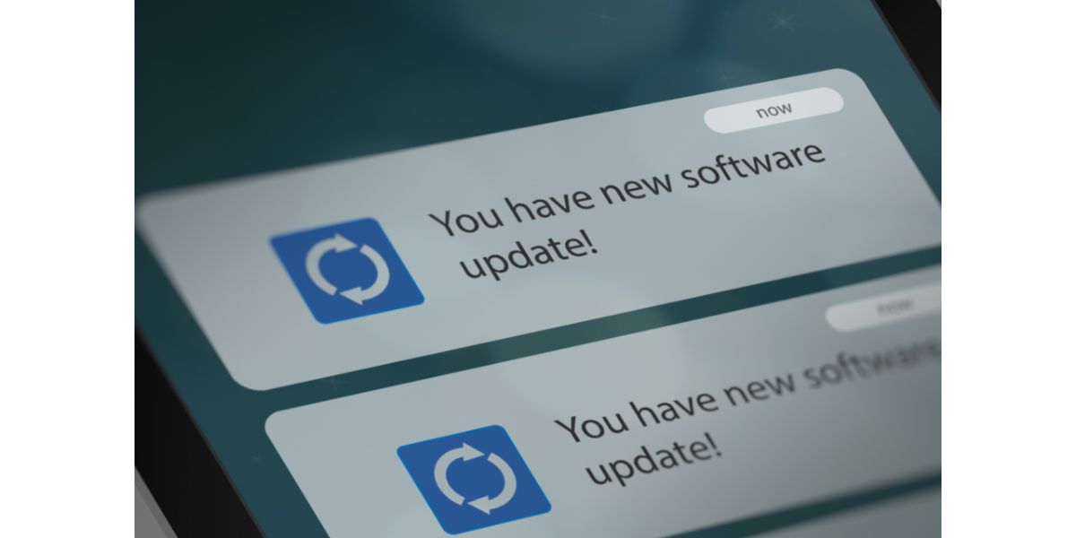 AdobeStock_305933664 Software Update Notification on Smart Phone