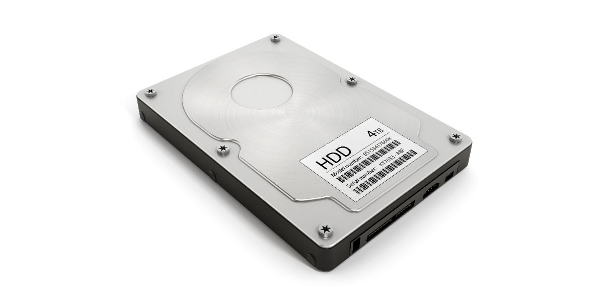 AdobeStock_73144110 Computer hard drive on white background