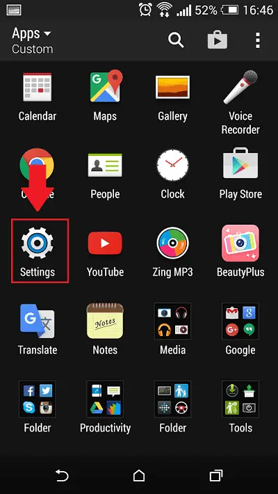 Android Settings