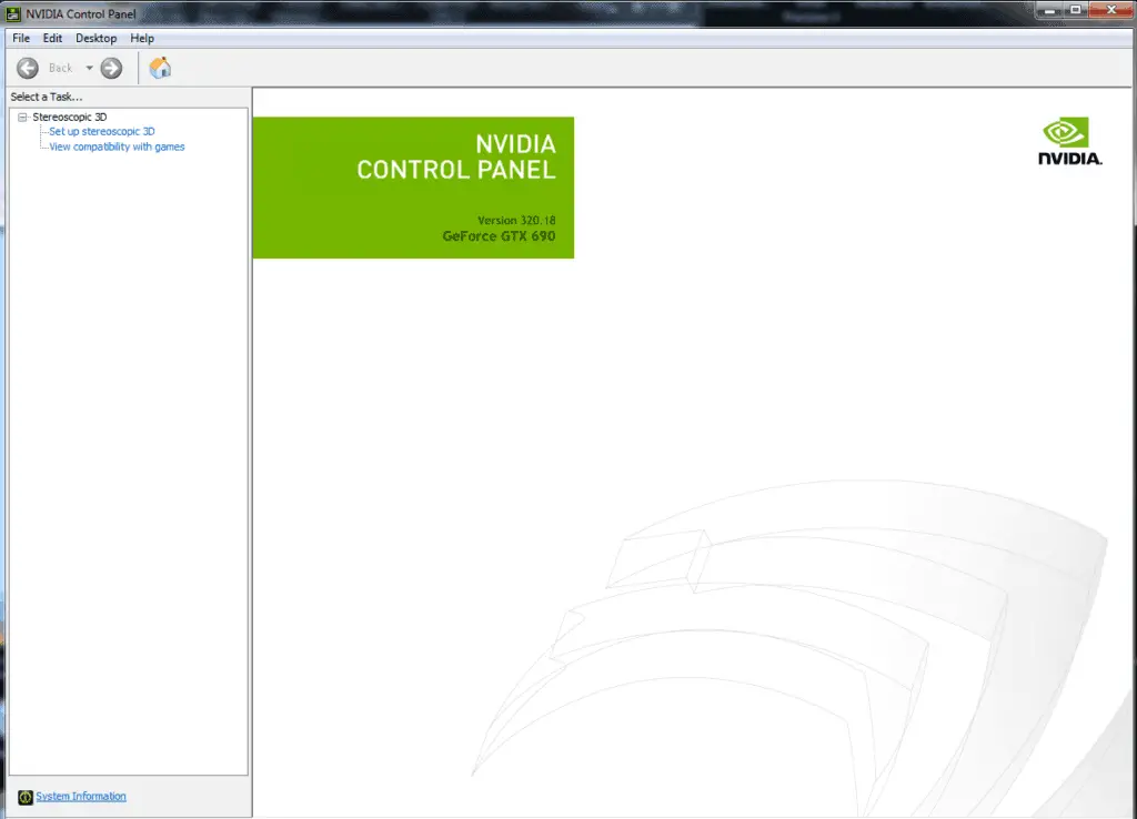 i cant open nvidia control panel windows 10