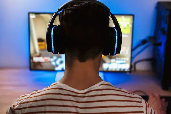 Depositphotos_216716532_S Back view of young gamer playing video games