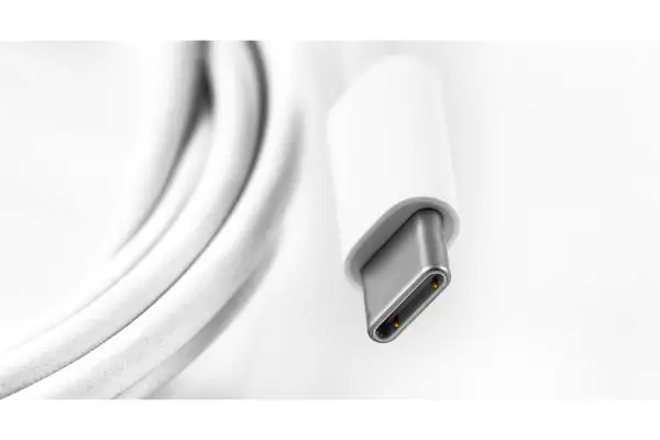 Depositphotos_363260016_S White USB Type-C charger cable on white background