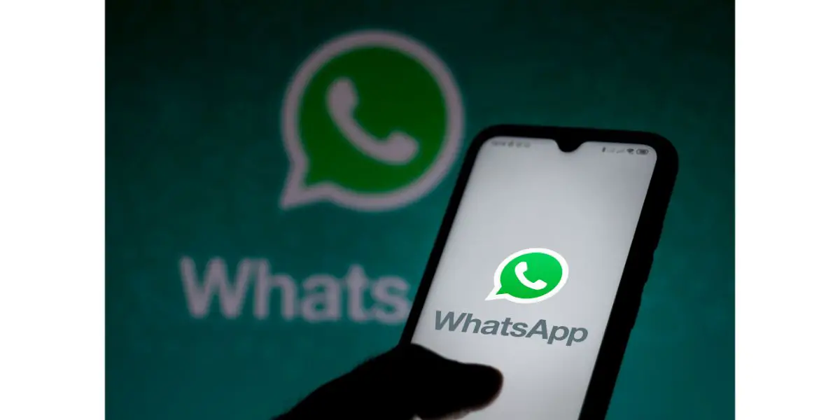 Depositphotos_391072452_L In this photo illustration the WhatsApp logo seen displayed on a smartphone