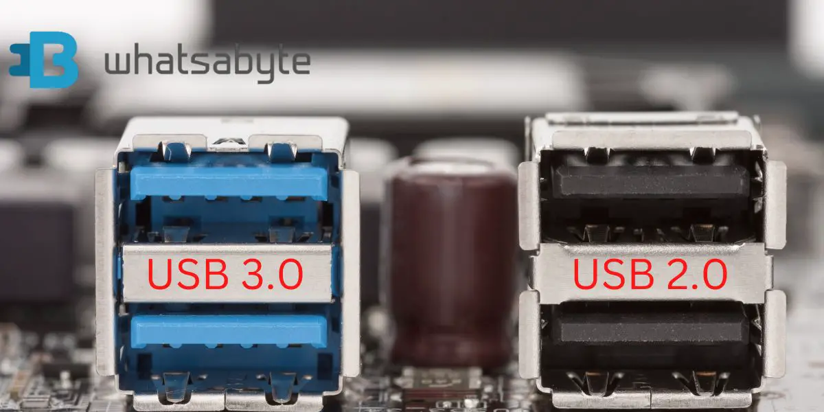 Whats The Difference Between Usb 20 And Usb 30 Explained Whatsabyte 