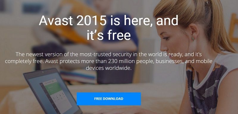 Avast free antivirus software