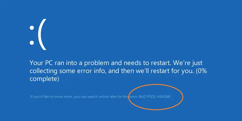 How To Fix Bad Pool Header BSOD Error In Windows 10 | WhatsaByte