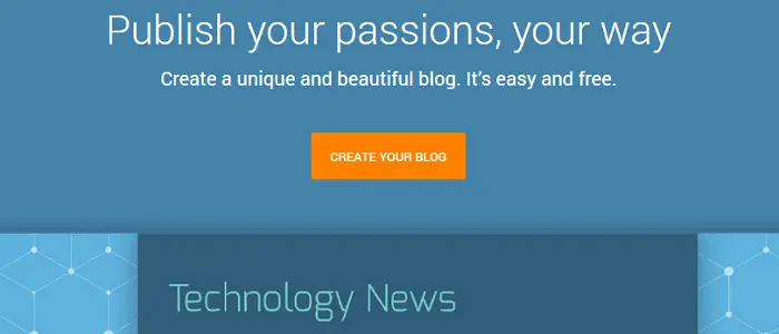 Blogger.com blogging platform