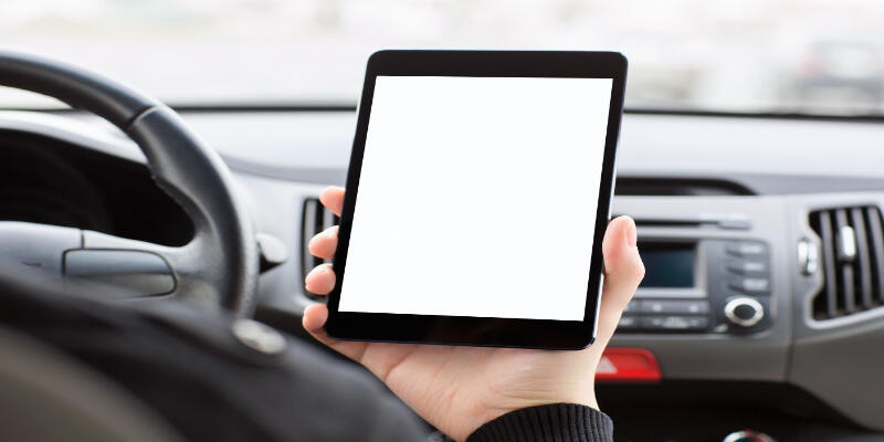 car tablet