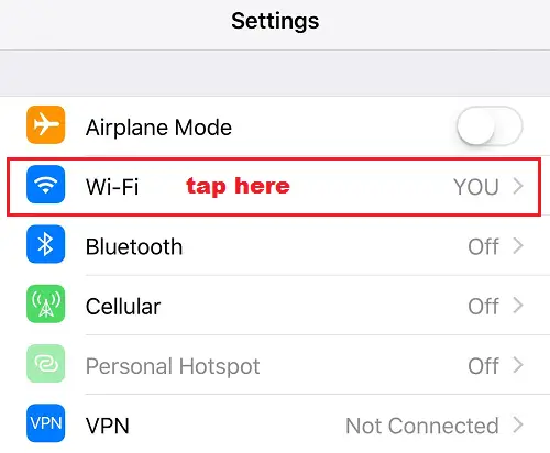 How To Change DNS Server In iOS