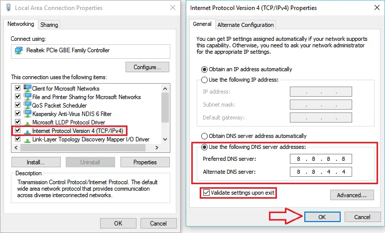 check dns servers mac