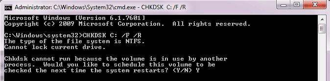 chkdsk