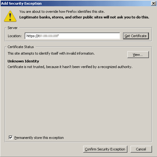 Bypass The "This Connection Is Untrusted" SSL Warning