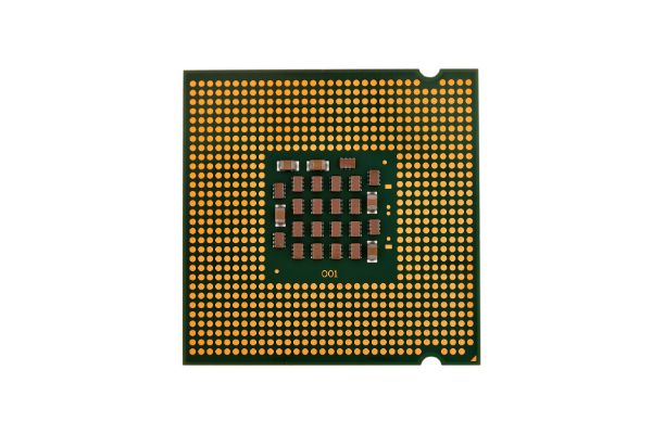 cpu white background