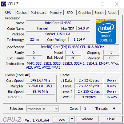 cpu z pc