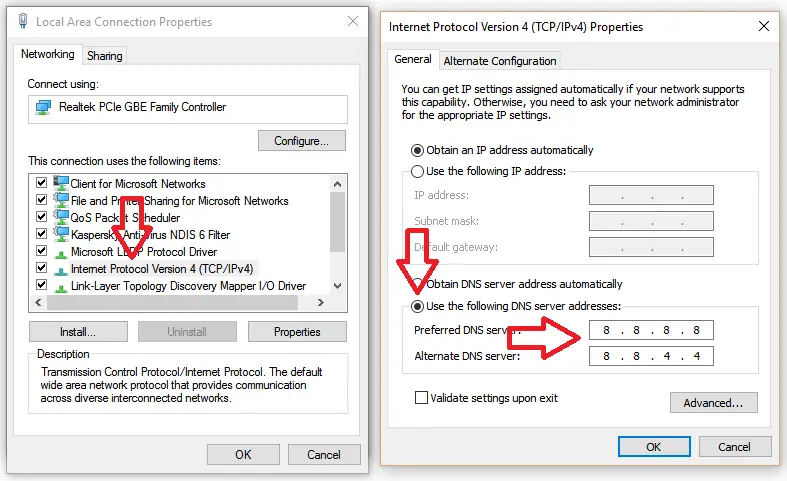 Failed to map drive dns 320 что делать