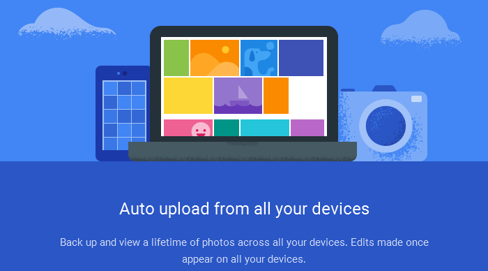 Automatic-Upload Google Photos