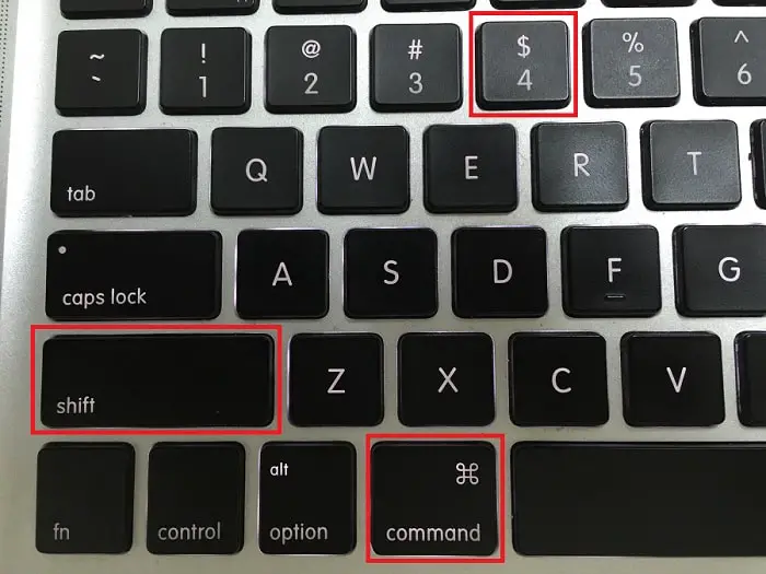 apple keyboard print screen windows 10