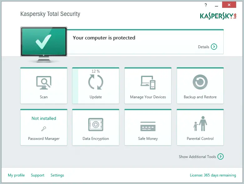 kaspersky internet security for mac virtual keyboard