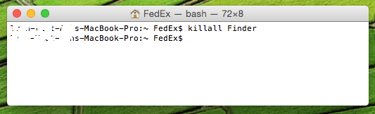 killall Terminal command