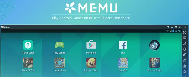 Memu android emulator