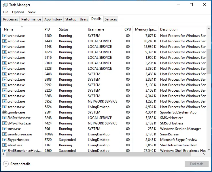 svchost.exe (netsvcs) using internet