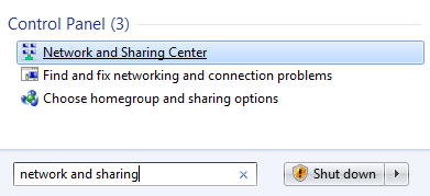 network and sharing center 2