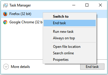 New Task Manager