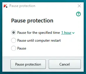 Pause Protection