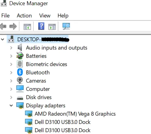 screenshot of graphic drivers 1