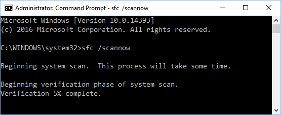 sfc scannow 3