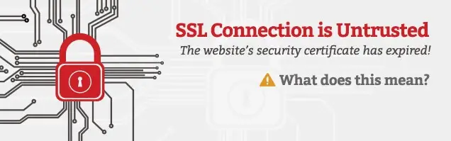 Expired SSL certificates