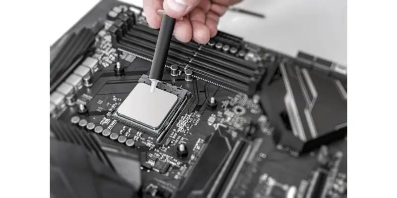 Thermal Paste On Motherboard