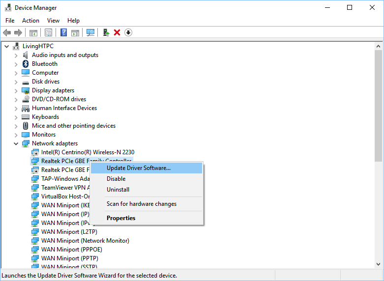 local area connection doesnt have a valid ip configuration virtualbox